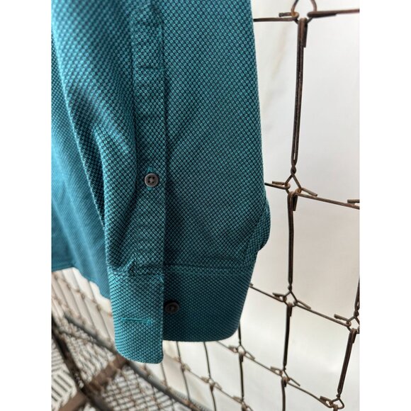 Four Mens Medium Long Sleeve Button-Up Shirt Apt 9 Van Heusen St Johns Bay Croft - Picture 16 of 16